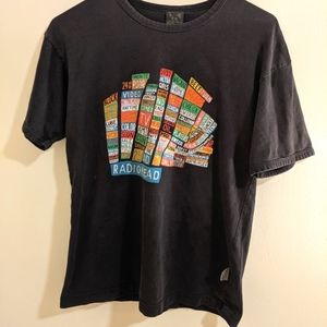 Radiohead Vintage Tour T-Shirt, Hail to the Thief